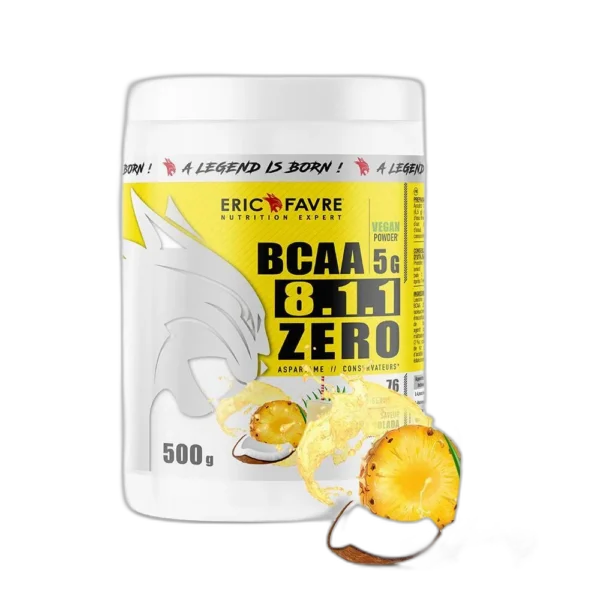 BCAA Zero 8.1.1 - 500g - Eric Favre