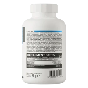 Ostrovit DAA 3000 90 gélules – Booster Testostérone Tunisie (verso)