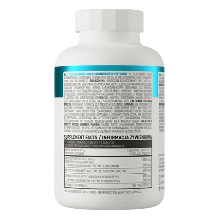 Glucosamine + MSM + Chondroïtine - 90 gélules - Ostrovit